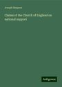 Joseph Simpson: Claims of the Church of England on national support, Buch