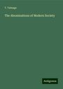 T. Talmage: The Abominations of Modern Society, Buch