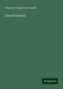 Church Of England In Canada: Church hymnal, Buch