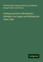 Wilhelm Reiss: Ausflug nach den vulkanischen Gebirgen von Aegina und Methana im Jahre 1866, Buch