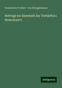 Konstantin Freiherr von Ettingshausen: Beiträge zur Kenntniß der Tertiärflora Steiermark's, Buch