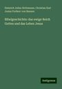 Heinrich Julius Holtzmann: Bibelgeschichte: das ewige Reich Gottes und das Leben Jesus, Buch