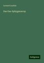 Leonard Landois: Das Gas-Sphygmoscop, Buch