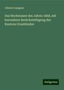 Johann Arpagaus: Das Hochwasser des Jahres 1868, mit besonderer Berücksichtigung des Kantons Graubünden, Buch