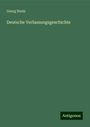 Georg Waitz: Deutsche Verfassungsgeschichte, Buch