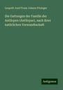 Leopold Josef Franz Johann Fitzinger: Die Gattungen der Familie der Antilopen (Antilopae), nach ihrer natürlichen Verwandtschaft, Buch