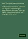August Emil Emanuel Rudolf Ritter von Reuss: Die Fosillen Foraminiferen, Anthozoen und Bryozoen von Oberburg in Steiermark. Ein Beitrag zur Fauna der oberen Nummulitenschichten. (Mit X litographischen Tafeln.), Buch