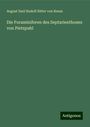 August Emil Rudolf Ritter von Reuss: Die Foraminiferen des Septarienthones von Pietzpuhl, Buch