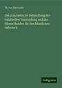 Th. von Klevesahl: Die gymnastische Behandlung der habituellen Verstopfung und der Hämorrhoiden für den häuslichen Gebrauch, Buch