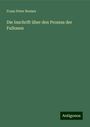 Franz Peter Bremer: Die Inschrift über den Prozess der Fullonen, Buch