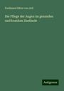 Ferdinand Ritter Von Arlt: Die Pflege der Augen im gesunden und kranken Zustände, Buch