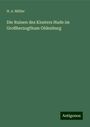 H. A. Müller: Die Ruinen des Klosters Hude im Großherzogthum Oldenburg, Buch