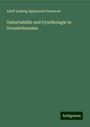 Adolf Ludwig Sigismund Gusserow: Geburtshülfe und Gynökologie in Grossbritannien, Buch