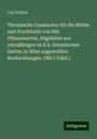 Carl Fritsch: Thermische Constanten für die Blüthe und Fruchtreife von 889 Pflanzenarten. Abgeleitet aus zehnjährigen im k.k. botanischen Garten zu Wien angestellten Beobachtungen. (Mit I Tafel.), Buch