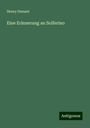 Henry Dunant: Eine Erinnerung an Solferino, Buch