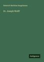 Heinrich Matthias Sengelmann: Dr. Joseph Wolff, Buch