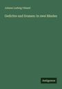 Johann Ludwig Uhland: Gedichte und Dramen: In zwei Bänden, Buch