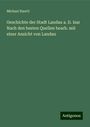 Michael Haertl: Geschichte der Stadt Landau a. D. Isar Nach den besten Quellen bearb. mit einer Ansicht von Landau, Buch