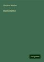 Christian Winther: Bunte Blätter, Buch