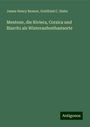 James Henry Bennet: Mentone, die Riviera, Corsica und Biarritz als Winteraufenthastsorte, Buch
