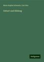 Marie Sophie Schwartz: Geburt und Bildung, Buch