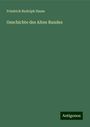 Friedrich Rudolph Hasse: Geschichte des Alten Bundes, Buch