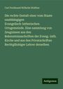 Carl Ferdinand Wilhelm Walther: Die rechte Gestalt einer vom Staate unabhängigen Evangelisch-lutherischen Ortsgemeinde. Eine sammlung von Zeugnissen aus den Bekenntnissschriften der Evang.-luth. Kirche und aus den Privatschriften Rechtgläubiger Lehrer derselben, Buch
