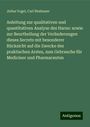 Julius Vogel: Anleitung zur qualitativen und quantitativen Analyse des Harns: sowie zur Beurtheilung der Veränderungen dieses Secrets mit besonderer Rücksicht auf die Zwecke des praktischen Arztes, zum Gebrauche für Mediciner und Pharmaceuten, Buch