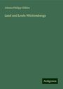 Johann Philipp Glökler: Land und Leute Württembergs, Buch