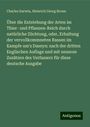Charles Darwin: Über die Entstehung der Arten im Thier- und Pflanzen-Reich durch natürliche Züchtung, oder, Erhaltung der vervollkommneten Rassen im Kampfe um's Daseyn: nach der dritten Englischen Auflage und mit neueren Zusätzen des Verfassers für diese deutsche Ausgabe, Buch