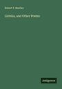 Robert T. Bentley: Lizinka, and Other Poems, Buch