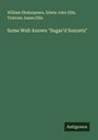 William Shakespeare: Some Well-known "Sugar'd Sonnets", Buch