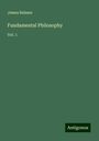 James Balmes: Fundamental Philosophy, Buch