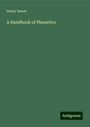 Henry Sweet: A Handbook of Phonetics, Buch