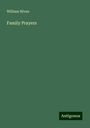 William Niven: Family Prayers, Buch