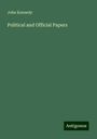 John Kennedy: Political and Official Papers, Buch