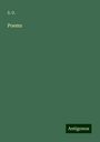 S. G.: Poems, Buch