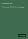 William Henry Green: A Grammar of the Hebrew Language, Buch