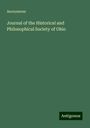 Anonymous: Journal of the Historical and Philosophical Society of Ohio, Buch