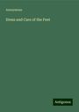 Anonymous: Dress and Care of the Feet, Buch