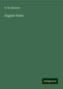 R. W. Emerson: English Traits, Buch