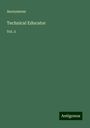 Anonymous: Technical Educator, Buch