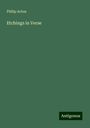 Philip Acton: Etchings in Verse, Buch