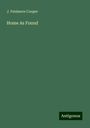 James Fenimore Cooper: Home As Found, Buch