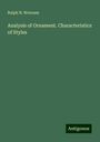 Ralph N. Wornum: Analysis of Ornament. Characteristics of Styles, Buch