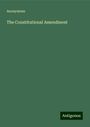 Anonymous: The Constitutional Amendment, Buch