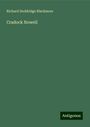 Richard Doddridge Blackmore: Cradock Nowell, Buch