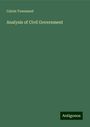 Calvin Townsend: Analysis of Civil Government, Buch