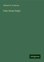 William H. H. Murray: Park-Street Pulpit, Buch