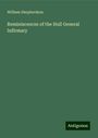 William Shepherdson: Reminiscences of the Hull General Infirmary, Buch